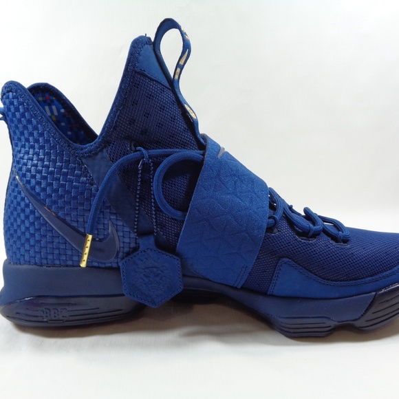 lebron 14 blue and gold